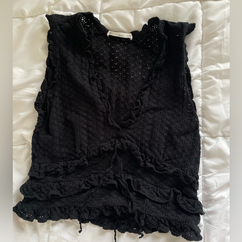 Mango crotchet top